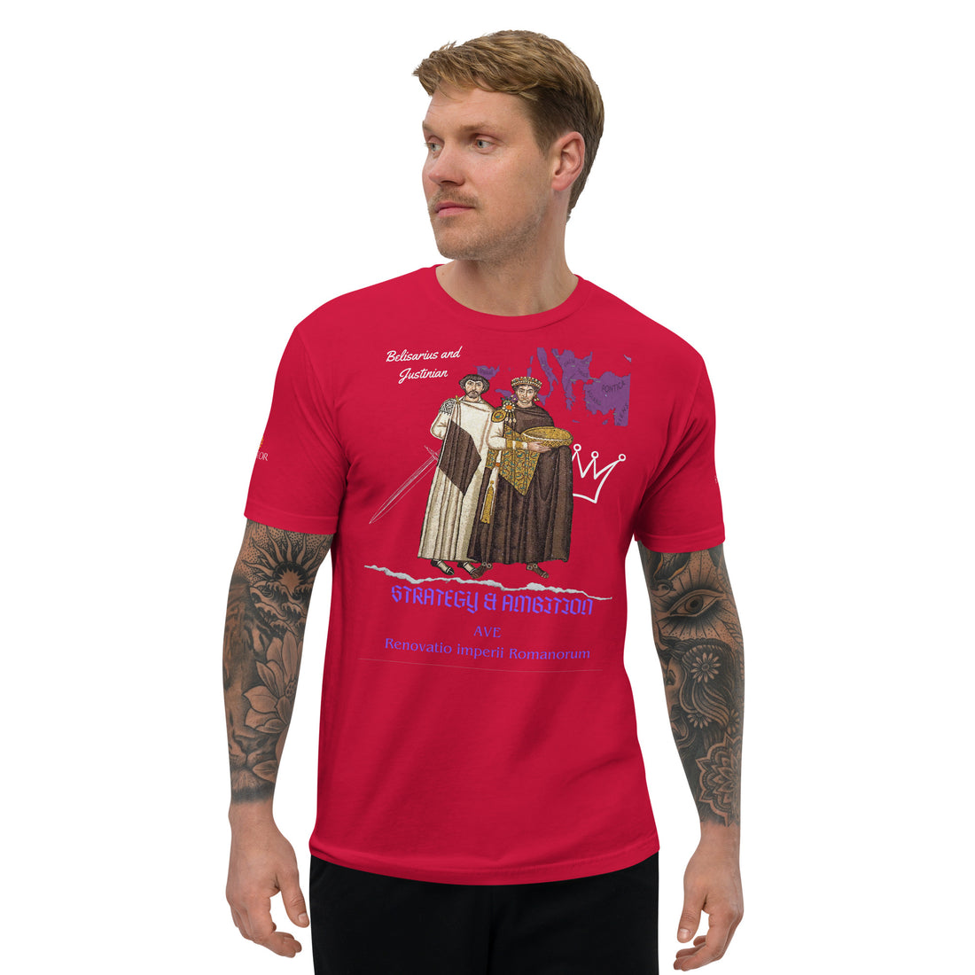 Belisarius and Justinian: Strategy &amp; Ambition T-Shirt - Emperor