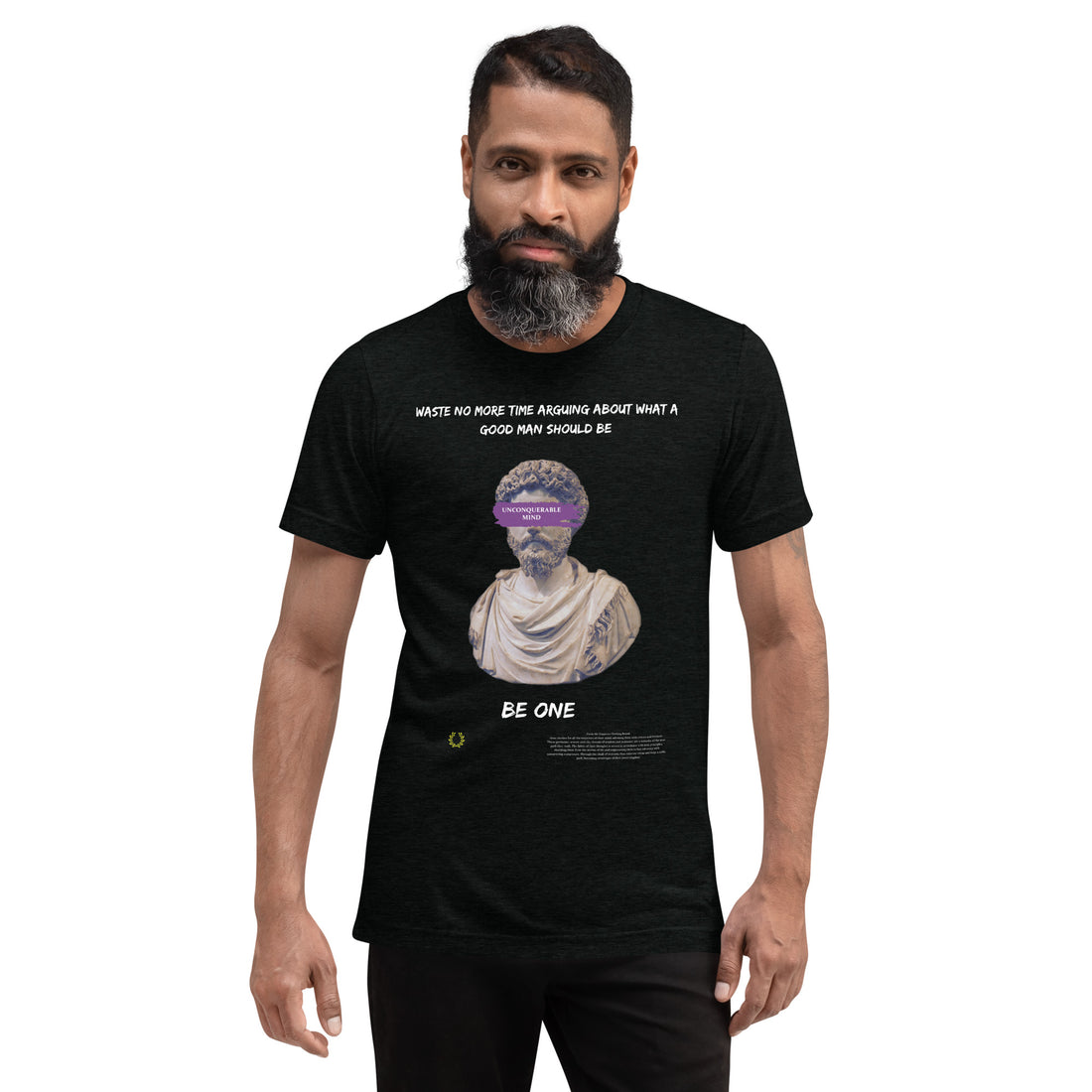 Unconquerable Mind: Marcus Aurelius T-Shirt - Emperor