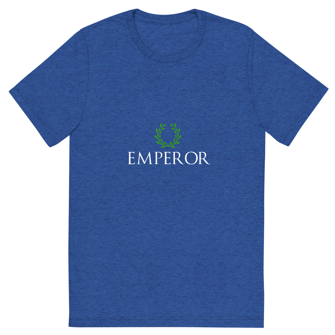 Blue Emperor short sleeve t-shirt Green crown variation - Emperor